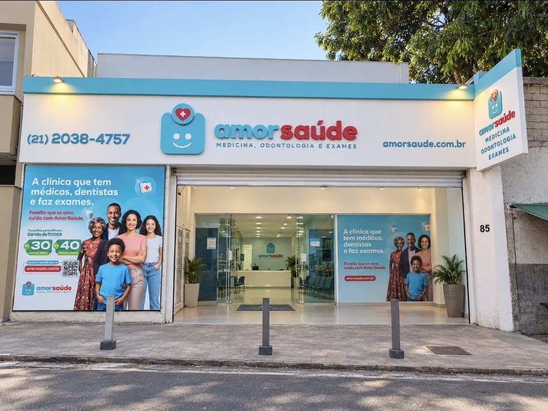 Fachada da AmorSaúde